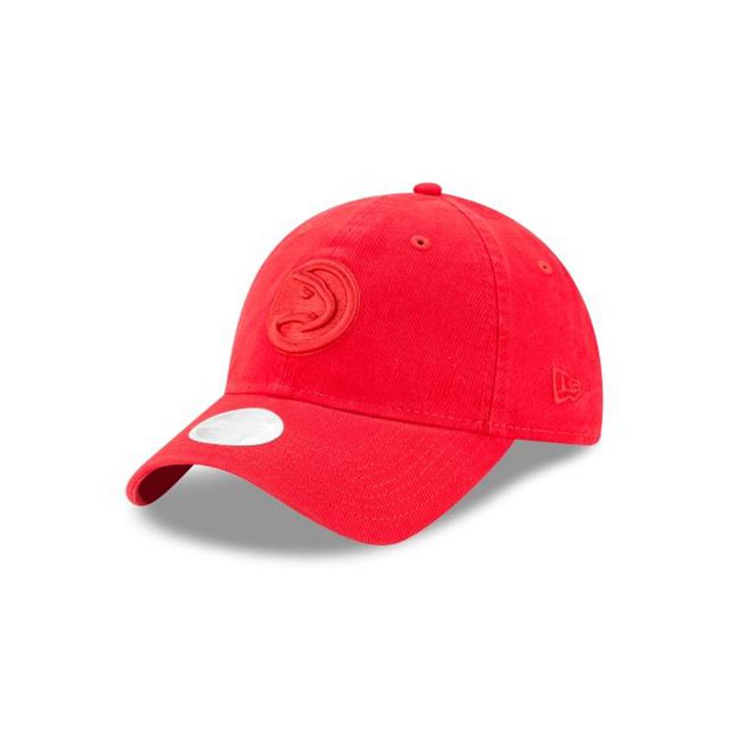 NBA Atlanta Hawks Womens Core Classic 9Twenty Adjustable (GQA9859) - Red New Era Caps